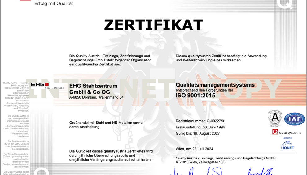 Wirtschafts und Management-Zertifikate kaufen